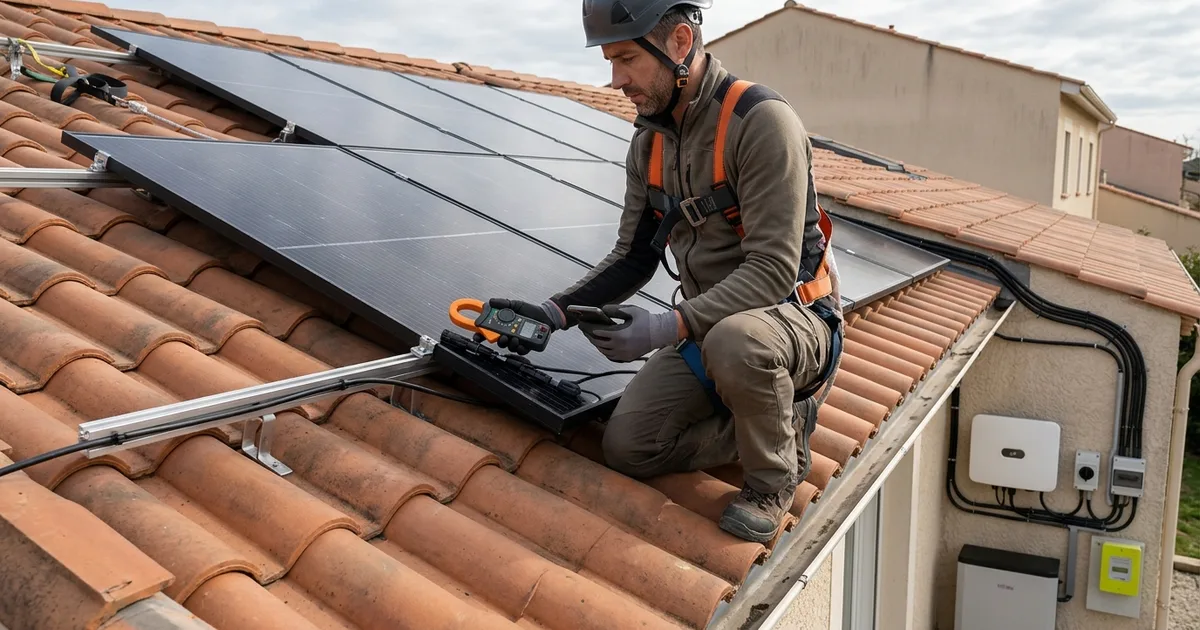 Installation photovoltaïque dans le Haut-Rhin