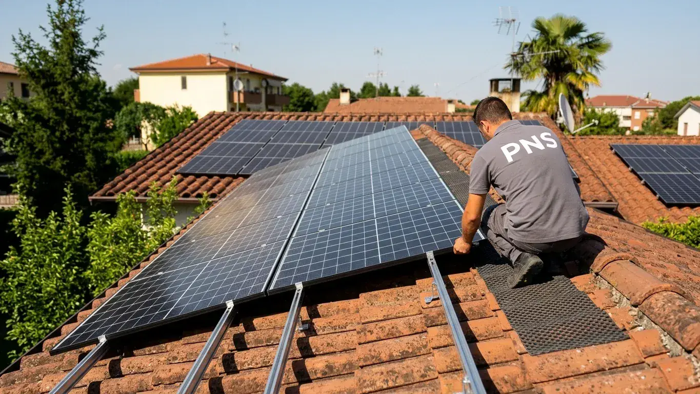 Entretien de panneaux solaires