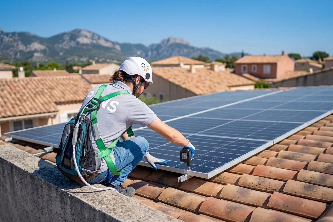 Installation photovoltaïque à Mulhouse